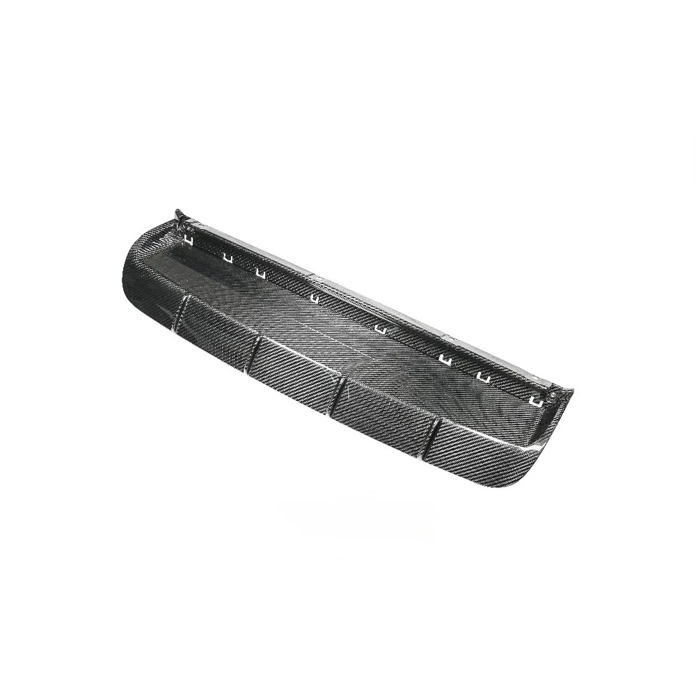 New 9Y0.1 SD for Cayenne 2018-2024 Rear Lip Carbon Fiber Decorative Panel
